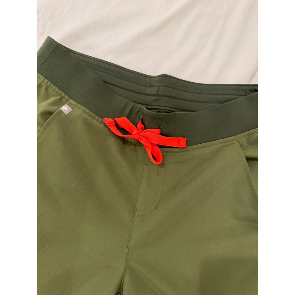 Figs Zamora Tall Jogger Scrub Pants Dark Olive Women’s Medium Tall MT LE Retired - Picture 6 of 11